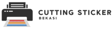 Cutting Sticker Bekasi